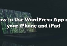 Cómo usar la aplicación WordPress en tu iPhone y iPad