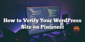 Cómo verificar su sitio de WordPress en Pinterest