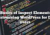 Conceptos básicos de Elemento de inspección: Personalización de WordPress para usuarios de bricolaje