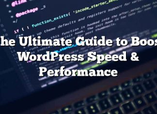 La guía definitiva para aumentar la velocidad y el rendimiento de WordPress