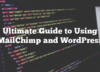 La mejor guía para usar MailChimp y WordPress