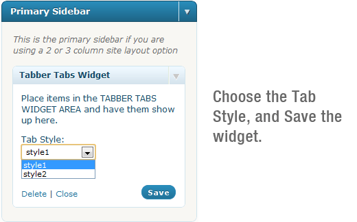 Widgets Tabber Tabs 