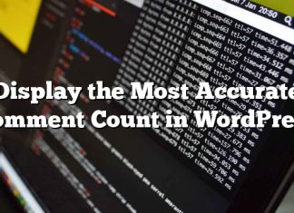 Muestra el recuento de comentarios más preciso en WordPress