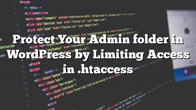 Proteja su carpeta Admin en WordPress al limitar el acceso en .htaccess_5d9ee0f8620eb.jpeg