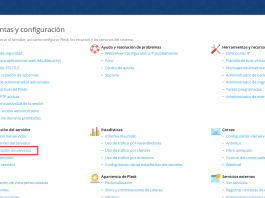 Reiniciar servicios Plesk
