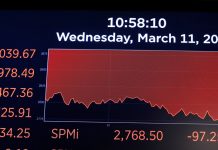 El Dow Jones cae casi un 5 % luego de que la OMS declarase el brote de coronavirus como pandemia – RT en Español