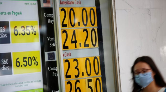 El peso detiene su caída, y la Bolsa Mexicana de Valores ganó más de 4% – infobae