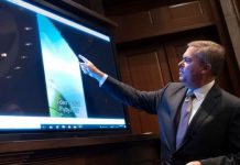 Ovnis: las inusuales imágenes y videos de «fenómenos aéreos inexplicables» que se mostraron en el Congreso de EE.UU.