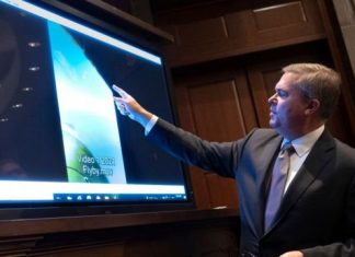 Ovnis: las inusuales imágenes y videos de «fenómenos aéreos inexplicables» que se mostraron en el Congreso de EE.UU.